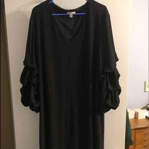 Black cocktail dress